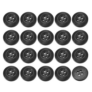 Unique Bargains Wooden DIY Craft Clothing Sewing Buttons 50 Pcs - 1 of 4