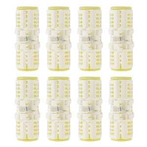 Unique Bargains Women's Heatless Voluminous Hair Roller 2.52"x0.98" 8 Pcs - 1 of 4