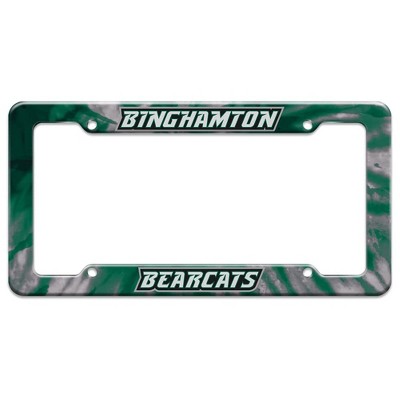 Binghamton University Tie-Dye License Plate Tag Frame