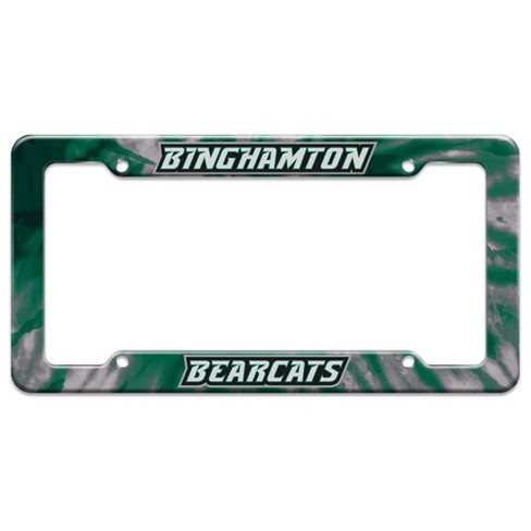 Binghamton University Tie-Dye License Plate Tag Frame - image 1 of 4