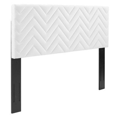 Modway Mercy Chevron Tufted Performance Velvet Twin Headboard