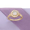 Ross-Simons 0.50 ct. t.w. Diamond Cluster Ring in 14kt Yellow Gold - 4 of 4