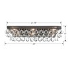 Crystorama Lighting Calypso 6 - Light Vanity in  Vibrant Bronze - 2 of 3