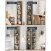 SONGMICS HOME Corner Shelf, Superfast Toolless Assembly, 5-Tier Corner Standing Shelf, Corner Shelf Stand, 15 x 10.6 x 54.7 Inches - 3 of 4