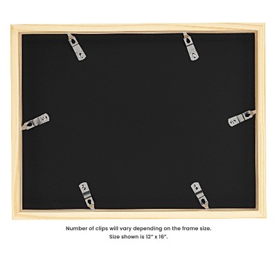 Classic Black Wood 2x3" Tabletop and Wall Frame