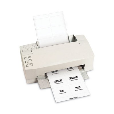 C-Line Name Badge Inserts, 4 x 3, White, 60/Pack