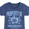Girls' - Marvel - Iron Man Property Of Stark Industries Fitted Short Sleeve Graphic T-Shirt - 2 of 4