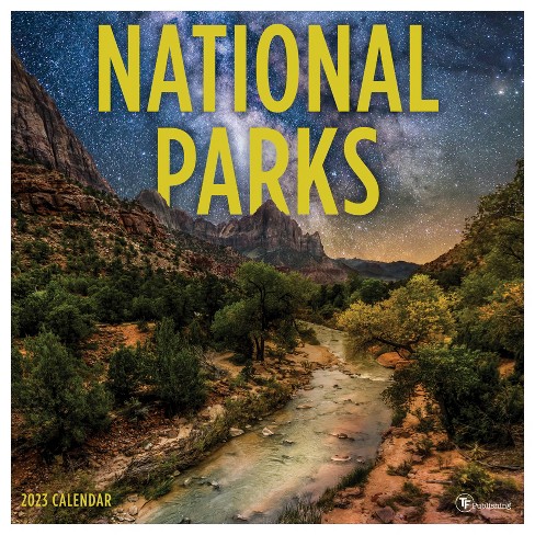 2023 Wall Calendar National Parks - Tf Publishing : Target