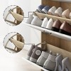 Shoe Cabinet for Entryway, Shoe Cabinet with 3 Flip Drawers & 2 Storage Drawers, Freestanding Wood Shoe Storage Cabinet for 24 Pair of Shoes - 3 of 4