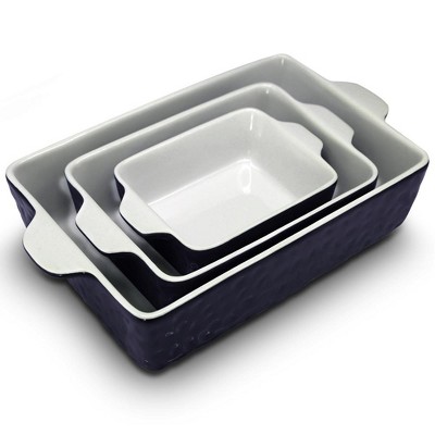 NutriChef Ceramic 3 Piece Nonstick Kitchen Bakeware Set w/ Stackable Baking  Pans, 1 Piece - Harris Teeter