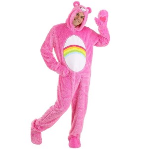 HalloweenCostumes.com Care Bears Adult Classic Cheer Bear Costume. - 1 of 4