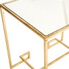 Seamus Accent Table - FOX2583A - Gold/Mirror - Safavieh Couture - 3 of 4