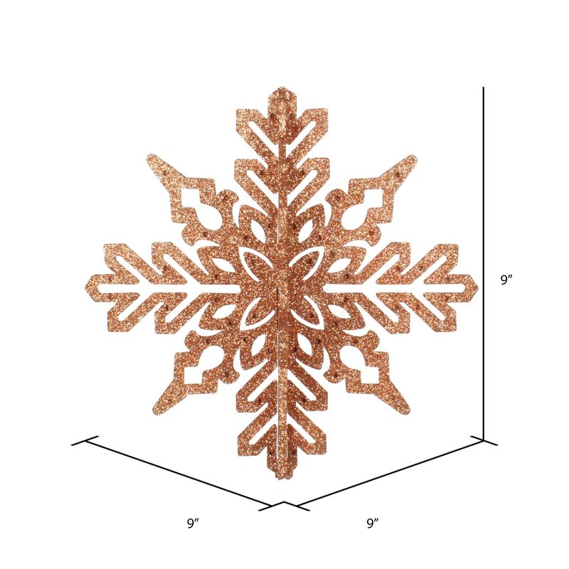 Vickerman 3D Snowflake Ornament, 2 of 4