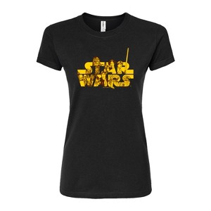 Women's - Star Wars - Logo Rebels Fitted Graphic T-Shirt - 1 of 2