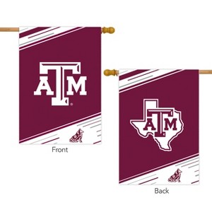 Texas A&M University NCAA Licensed Double-Sided House Flag 28" x 40" Briarwood Lane - 1 of 3