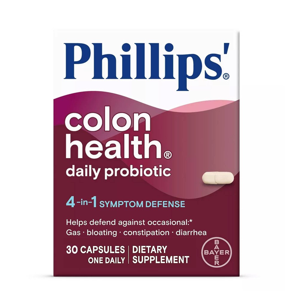 UPC 312843534308 product image for Phillips' Probiotic Colon Health Digestive Health Daily Supplement Capsules - 30 | upcitemdb.com