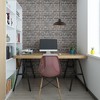 Livex Lighting Metal Shade 1 - Light Chandelier in  Brushed Aluminum - 2 of 2