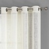 Kate Aurora 2 Pack Semi Sheer Grommet Top Window Curtains - 2 of 3