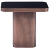 Zuo Marcos Side Table Black & Antique Bronze - 3 of 4