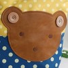 Slickblue Cute Bear Hand-Appliqued Tote Bag for Kids —Multi Color & Sizes, Shoulder Strap, Interior Pocket - 3 of 3