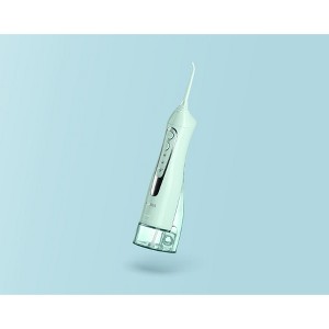 COSLUS Water Dental Flosser Teeth Pick: Portable Cordless Oral Irrigator 300ML Rechargeable Travel Irrigation Cleaner Electric Flossing Machine - 1 of 4