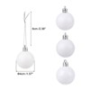 Unique Bargains Acrylic DIY Craft Party Christmas Tree Ornament Hanging Balls 1.57" 24 Pcs - 2 of 4