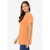 Woman Within Plus Size Perfect Crewneck Tunic - 4 of 4
