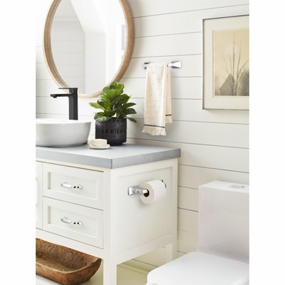 Highland Ridge Chrome 9 inch Wall Mounted Towel Bar