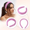 Unique Bargains Women's Fashion Solid Color Soft Plush Headband 1 Pc - 3 of 4