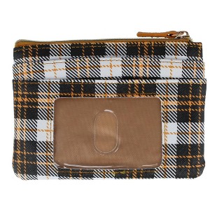 Buxton Women's Solid Color Vegan Leather Large ID Coin Case - 1 of 3