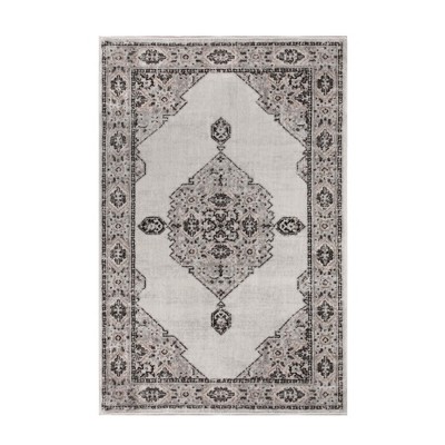 Modern Farmhouse Geometric Medallion Indoor Runner or Area Rug by Blue Nile Mills