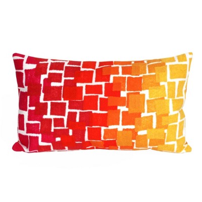 Liora Manne Visions III Geometric Indoor/Outdoor Pillow..