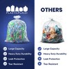 Plasticplace 55-60 Gallon Trash Bags, 1.5 Mil, Clear, 38" x 58" (50 Count) - 4 of 4