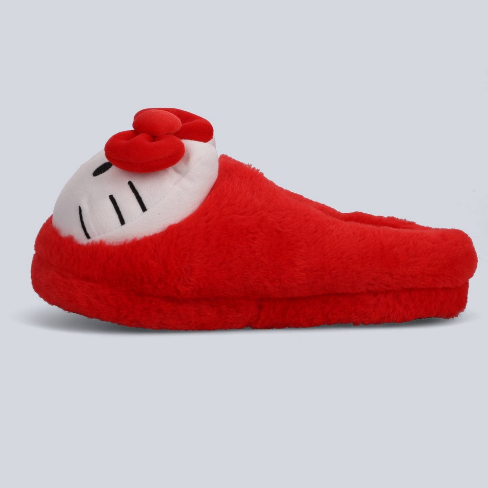 Kids’ Hello Kitty® by Sanrio® Slide Slippers – Red 2-3