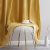 HLC.ME Sawyer Premium Luxurious Lush Velvet Soft Light Filtering Grommet Window Drapery Curtains - Set of 2 - 3 of 4