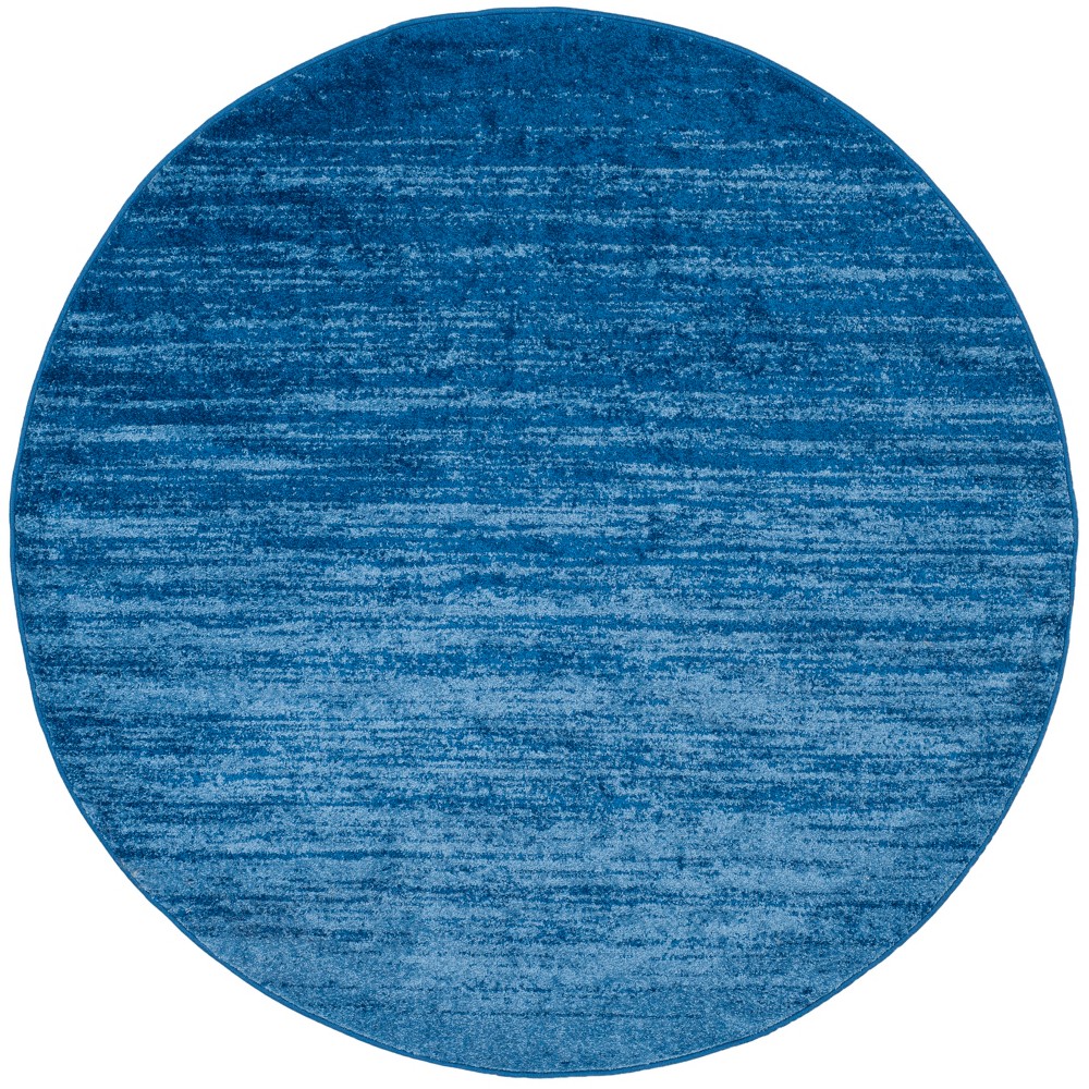 10' Round Area Rug Light Blue/Dark Blue - Safavieh