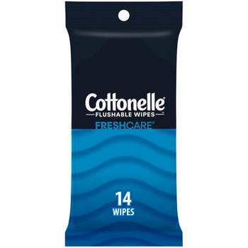 Cottonelle Flushable Wet Wipes - 14ct