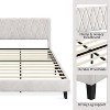 Yaheetech Upholstered Bed Frame with Built-In USB Ports - 4 of 4