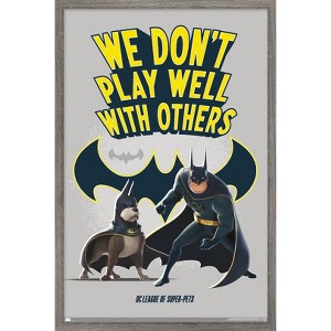 Trends International DC Comics Movie League of Super-Pets Framed Wall Poster Prints - 1 of 4