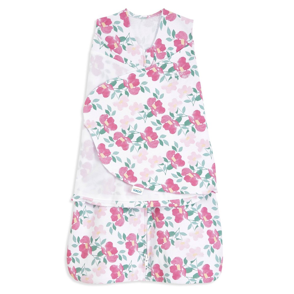 HALO Innovations Sleepsack 100% Cotton Swaddle Wrap - Stems - S -  86976613
