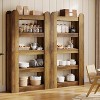 Tribesigns 5-Tier Wooden Bookshelf, 70.86" Farmhouse  Bookcase, Freestanding Display Shelf for Living Room, Home Office, Bedroom - 4 of 4
