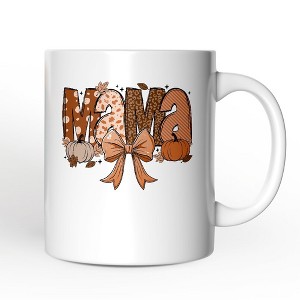Mama Coquette Autumn Mug, Cozy Fall Pumpkins Gift for Mothers (Non-Custom Only)| OrnamentallyYou - 1 of 4