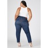 ELOQUII Women's Plus Size The Leigh Super Stretch Slim Leg Jean - 4 of 4