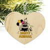 Diary of a Wimpy Kid Party Animal Heart Love Wood Christmas Tree Holiday Ornament - 2 of 3