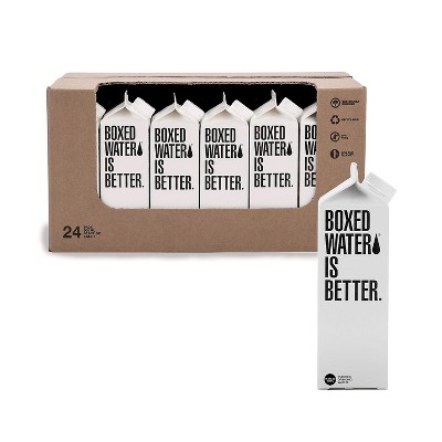 Boxed Water, Purified Drinking Water - 16.9 Fl Oz (Pack of 24)