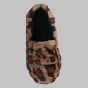 Isotoner Women's Shay Faux Fur Slip-on Slippers - Cheetah Brown - 3 of 4