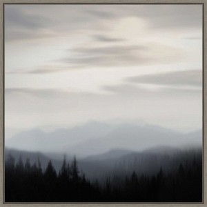 Amanti Art Mountain Vista II by Madeline Clark Canvas Wall Art Print Framed 22 x 22-in. - 1 of 4