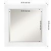 Amanti Art Sloped Beveled Framed Bathroom Vanity Wall Mirror - 3 of 4