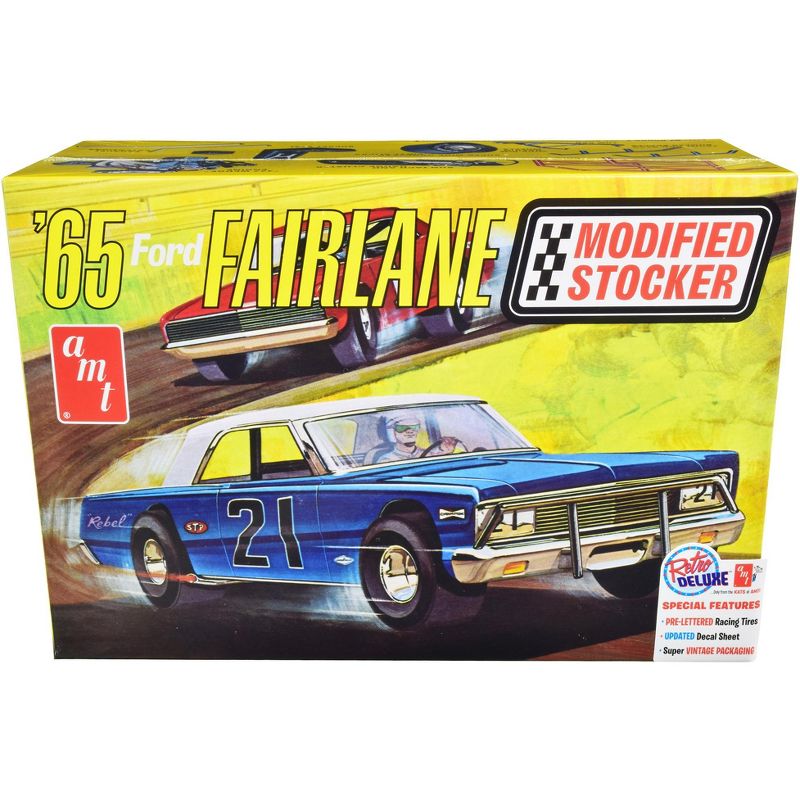 Skill 2 Model Kit 1965 Ford Fairlane Modified Stocker 1/25 Scale Model by AMT, 1 of 4