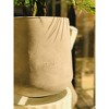 Rosemead Home & Garden, Inc. Concrete Outdoor Planter Pot Natural 13"x13" - 4 of 4